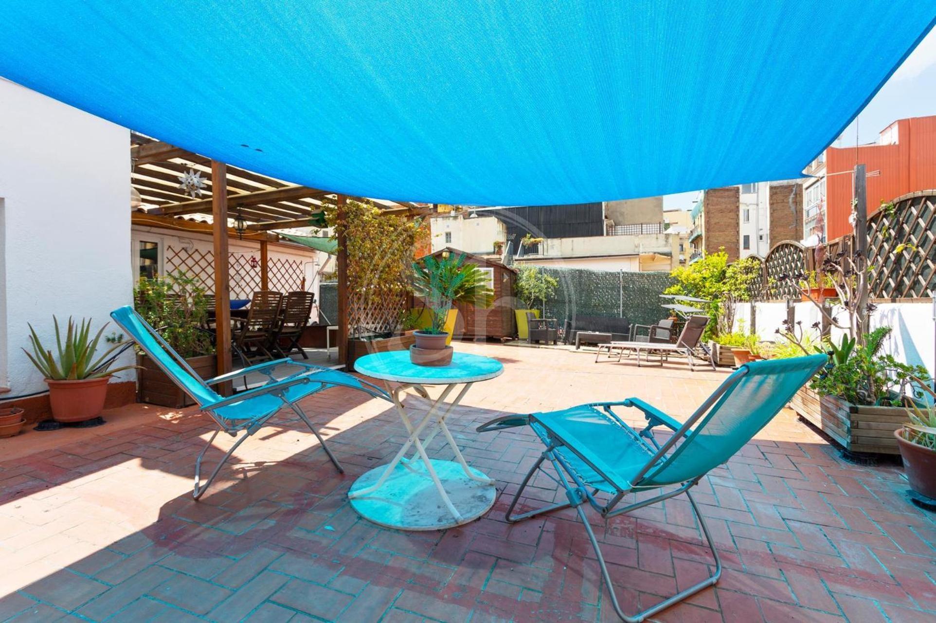 Apartamento Con Terraza En Poble Sec Barcelona Exterior foto