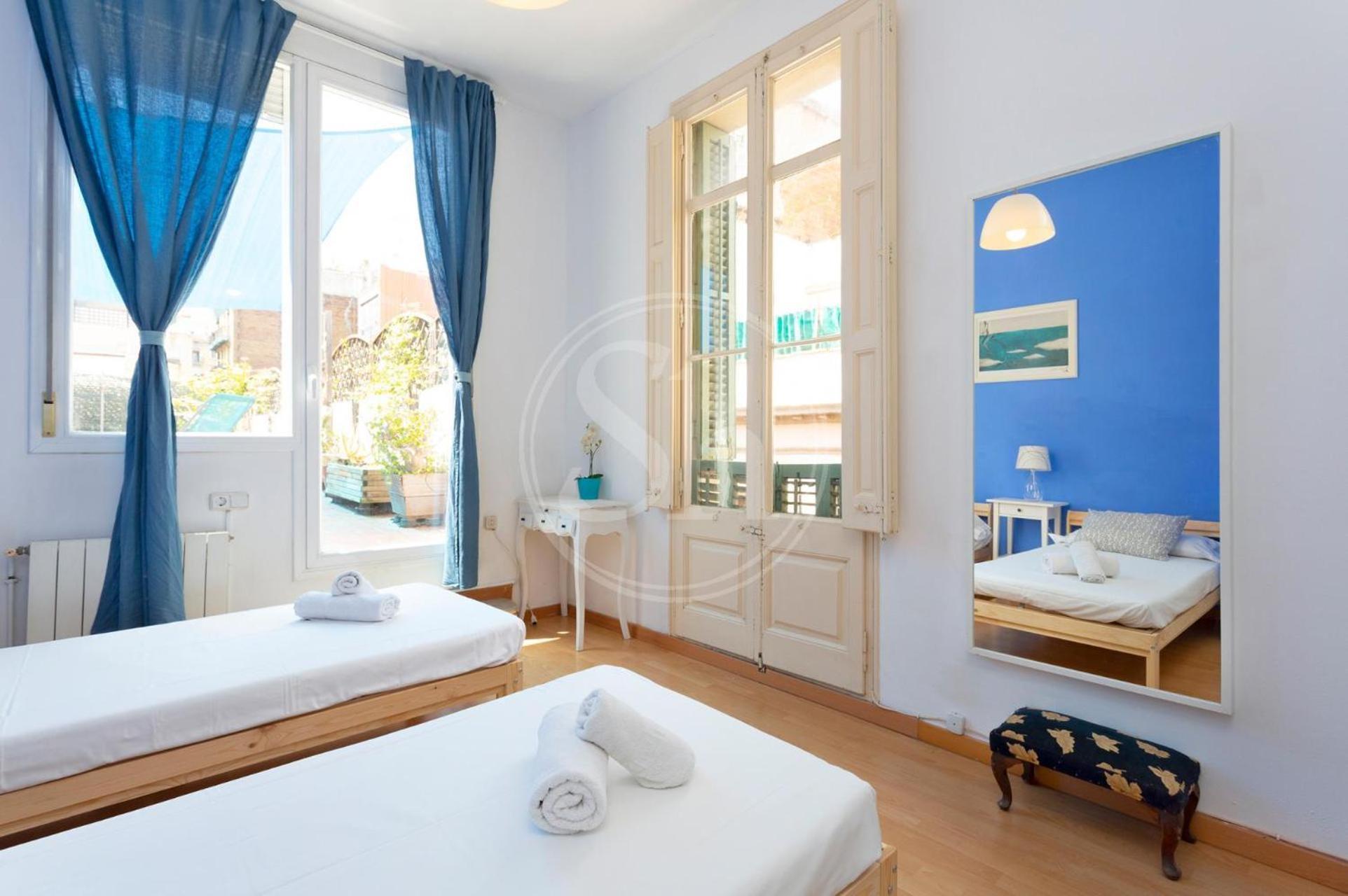 Apartamento Con Terraza En Poble Sec Barcelona Exterior foto